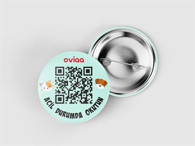 Oviaa Buton Rozet - 04