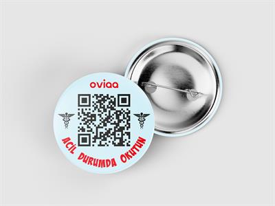 Oviaa Buton Rozet - 06