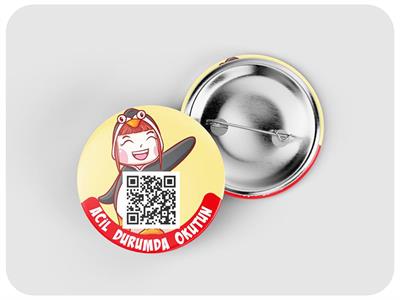 Oviaa Buton Rozet - 12